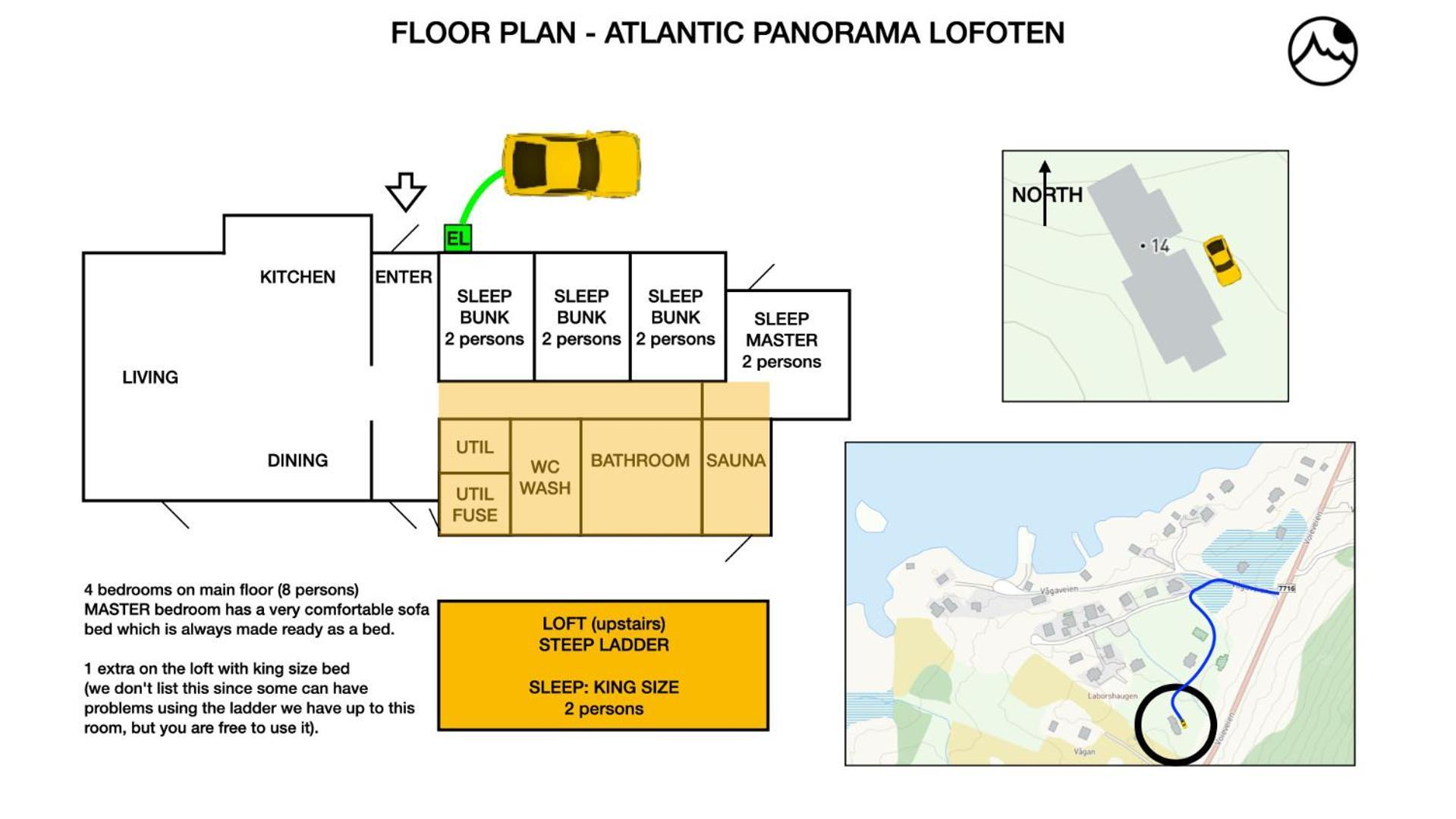 Atlantic Panorama Lofoten 레크네스 외부 사진